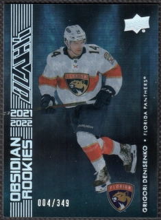 2021/22 Black Obsidian Rookies Grigori Denisenko #OR-8 004/349