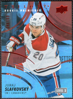 2022/23 Trilogy Rookie Premieres Red Juraj Slafkovský #196 048/149