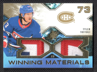 2021/22 Winning Materials Premium Tyler Toffoli #WM-TT 23/49