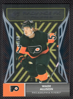 2021/22 Radiance FX Rookies Gold Wade Allison #RFX-74 48/50