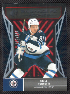2021/22 Radiance FX Rookies Red Cole Perfetti #RFX-98 117/150