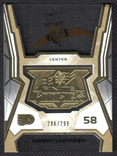 2021/22 SpX Finite Rookies Gold Tanner Laczynski #F-27 296/299