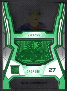 2021/22 SpX Finite Rookies Green Nils Lundkvist #F-42 140/199