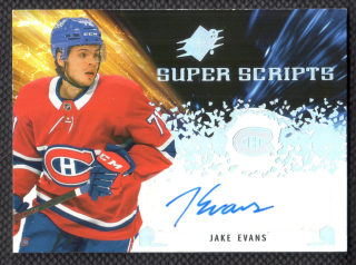 2021/22 SpX Super Scripts Jake Evans #SS-JE
