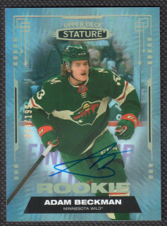 2021/22 Stature Rookie Autograph Adam Beckman #199 054/199