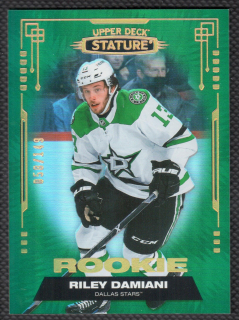 2021/22 Stature Rookies Green Riley Damiani #136 058/149