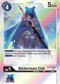 Digimon BT6-084 Sister Ciel/Sistermon Noir