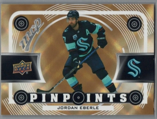2022/23 Pinpoints Gold Jordan Eberle #PP-22