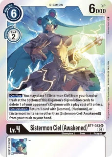 Digimon BT7-083 Sistermon Ciel