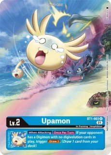 Digimon BT1-003 Upamon Promo