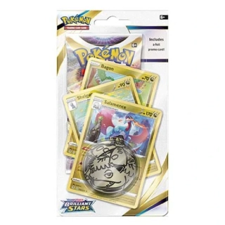 Pokémon Brilliant Stars Premium Checklane Blister Salamence