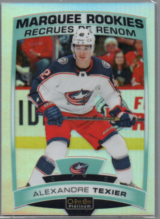 2019/20 O-Pee-Chee Platinum Marquee Rookies #188 Alexandre Texier Rainbow
