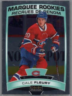 2019/20 O-Pee-Chee Platinum Marquee Rookies #158 Cale Fleury