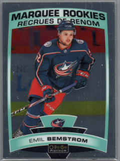 2019/20 O-Pee-Chee Platinum Marquee Rookies #166 Emil Bemström