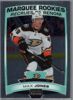 2019/20 O-Pee-Chee Platinum Marquee Rookies #167 Max Jones