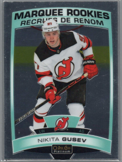 2019/20 O-Pee-Chee Platinum Marquee Rookies #184 Nikita Gusev