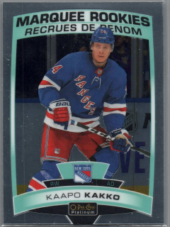 2019/20 O-Pee-Chee Platinum Marquee Rookies #199 Kaapo Kakko