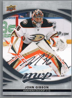2023/24 MVP Silver Script John Gibson #10