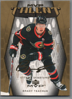2023/24 MVP Talent Gold Script Brady Tkachuk #MT-72