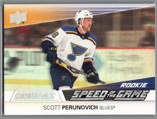 2021/22 Speed of the Game Rookie Scott Perunovich #SGR17
