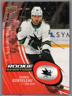 2022/23 Rookie Renditions Red Thomas Bordeleau #RR-20 190/799