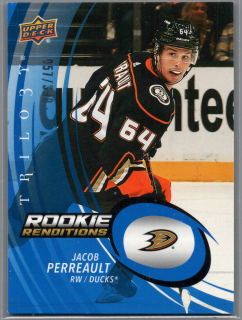 2022/23 Rookie Renditions Blue Jacob Perreault #RR-18 057/399