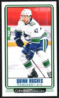 2021/22 OPC Premier Tallboy Quinn Hughes #P-10
