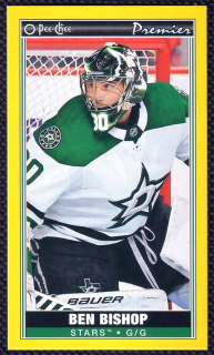2020/21 OPC Premier Tallboy Yellow Border Ben Bishop #P-31