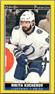 2020/21 OPC Premier Tallboy Yellow Border Nikita Kucherov #P-1