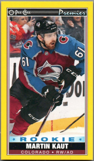 2020/21 OPC Premier Tallboy Rookie Yellow Border Martin Kaut #P-41