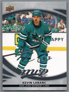 2023/24 MVP Silver Script Kevin Labanc #70